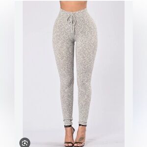 Like New Fashion Nova Wanderlust Leggings Grey Medium